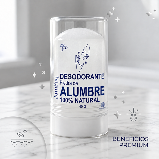 Desodorante de alumbre